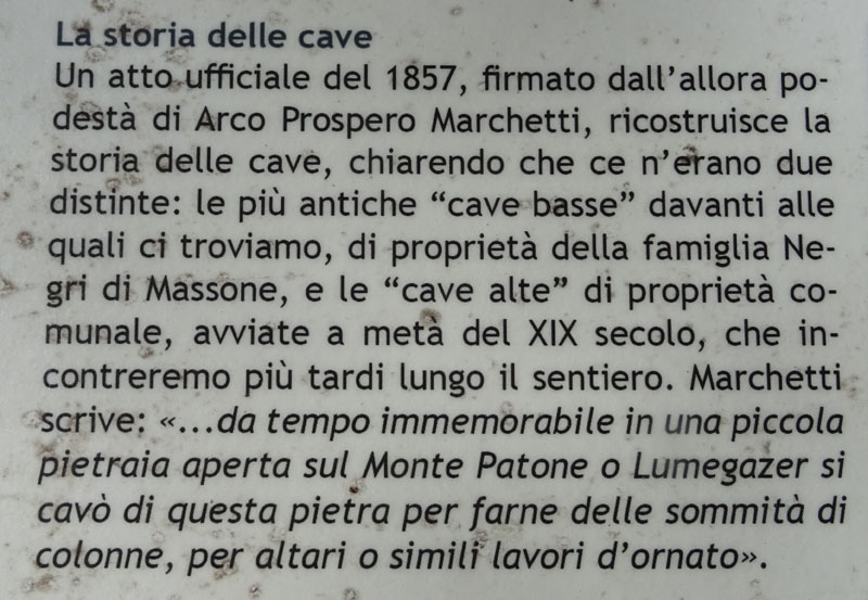 Percorso storico-naturalistico......Bosco Caproni